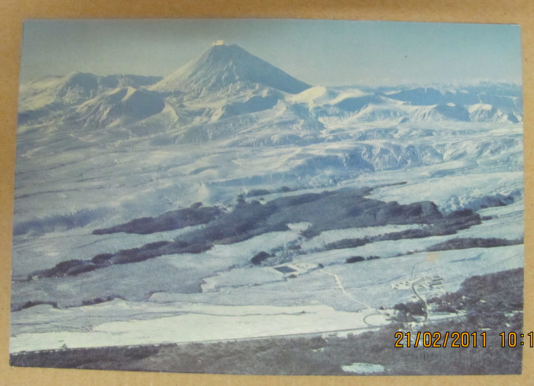 Modern Coloured Postcard by Gladys Goodall of Tongariro National Park. - 444228 - Postcard image 0