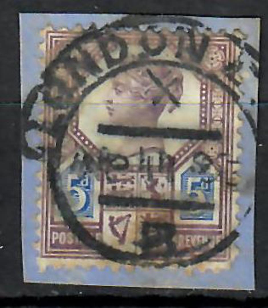 GREAT BRITAIN Hooded LONDON postmark. Plate 2. - 70600 - Used image 0