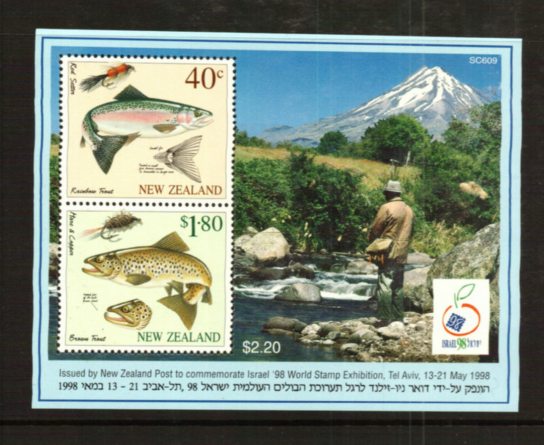 NEW ZEALAND 2001 Invercargill International Stamp Exhibition. Miniature sheet. - 14078 - UHM image 0