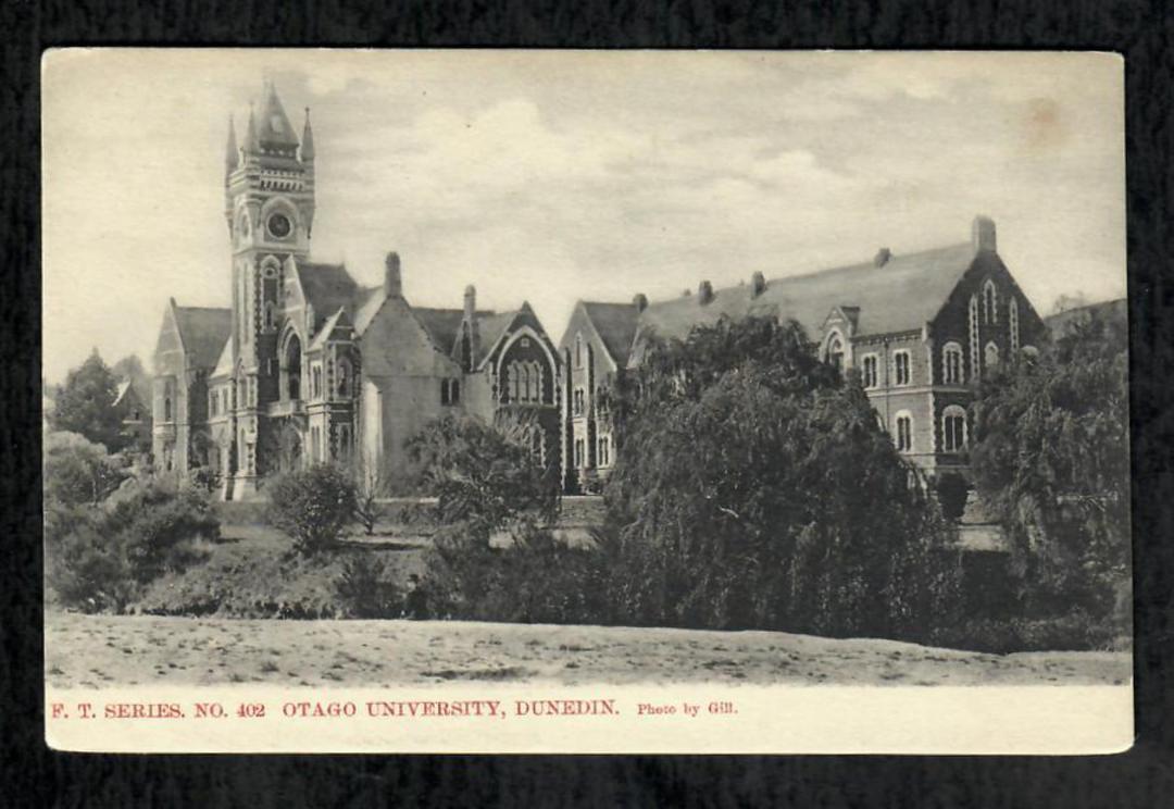 Early Undivided Postcard by Gill of Otago University. - 49142 - Postcard image 0