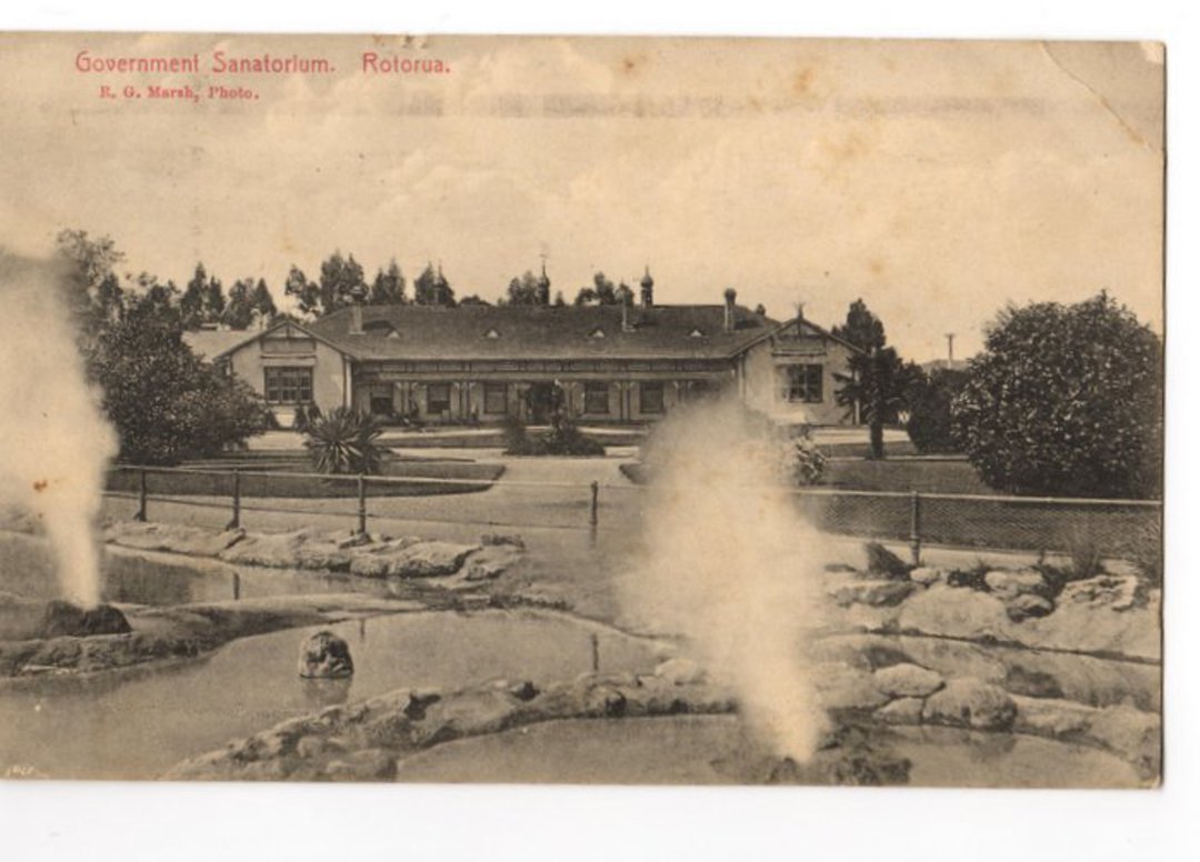 Postcard of Government Sanatorium Rotorua. - 46151 - Postcard image 0