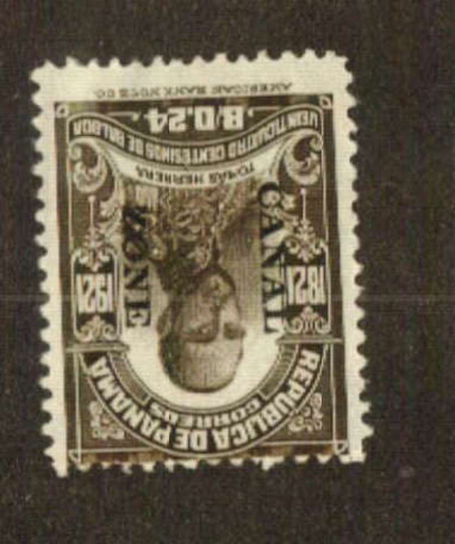CANAL ZONE 1921 Definitive 24c Black Brown. - 73625 - Mint image 0