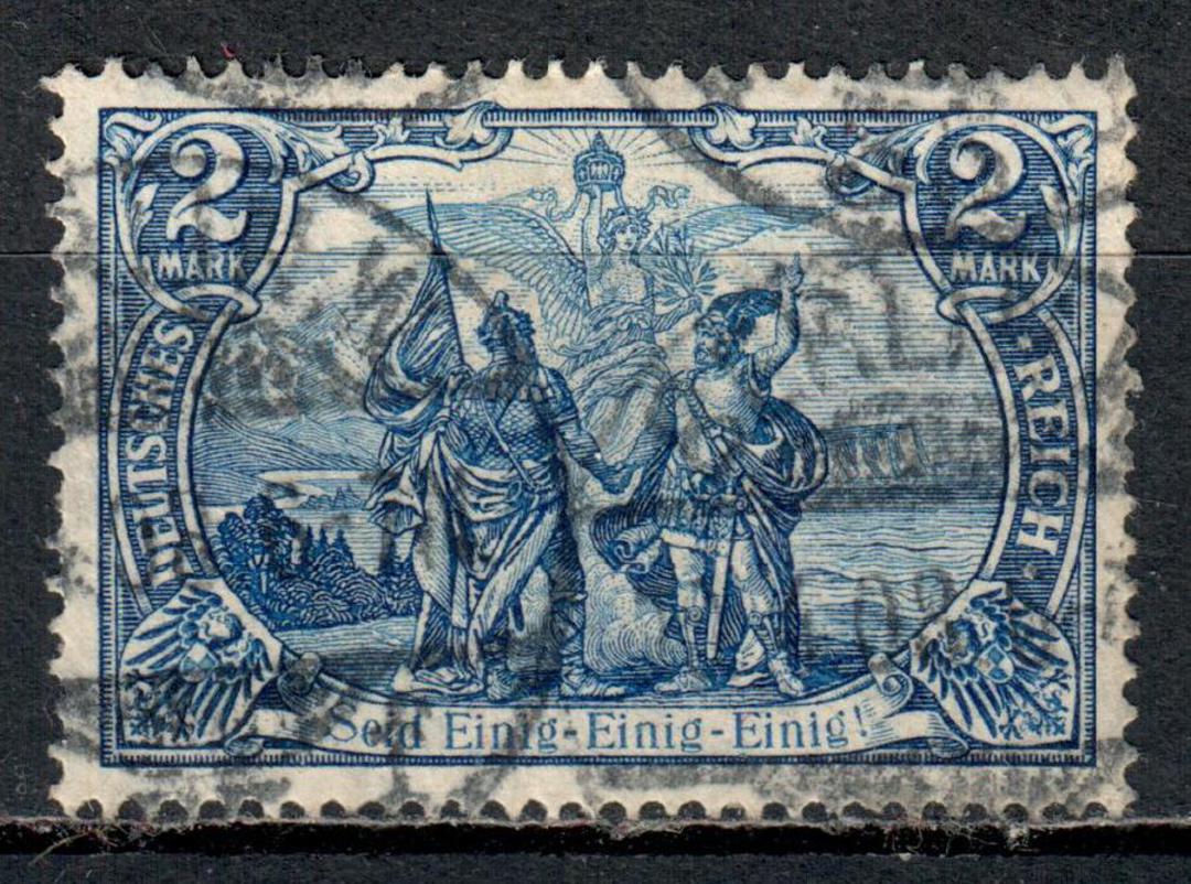GERMANY 1905 Definitive 2m Gray Blue. - 75501 - Used image 0