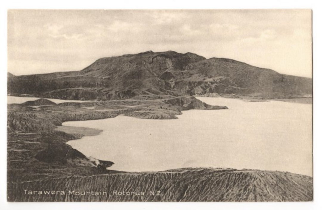 Postcard by Iles of Tarawera Mountain Rotorua. - 246088 - Postcard image 0