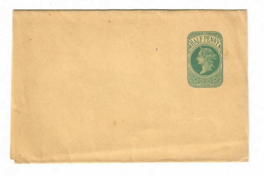 GREAT BRITAIN Victoria 1st Newspaper Wrapper ½d Green. Excellent condition. - 30319 - PostalHist image 0