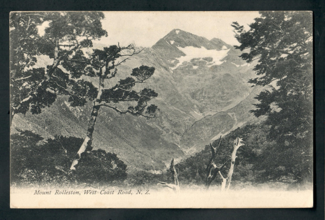 Postcard of Mount Rolleston West Coast Road. - 248762 - Postcard image 0