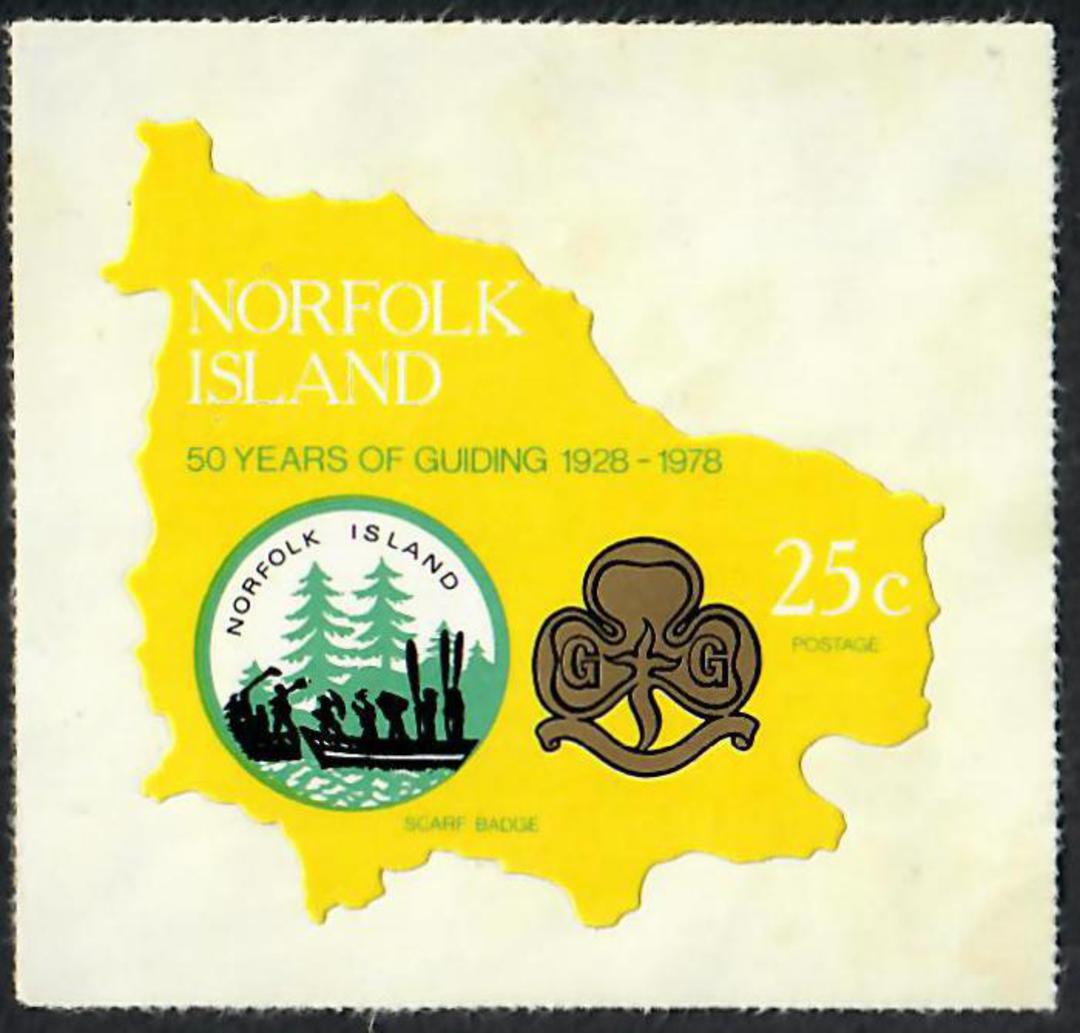 NORFOLK ISLAND 1978 50th Anniversary of the Girl Guides. Set of 4. - 24214 - UHM image 0