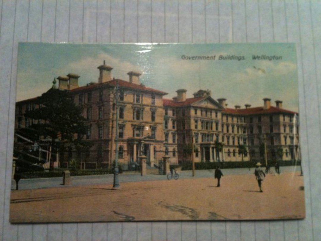 Coloured postcard of Governemnt Buildings. Mint condition. - 47460 - Postcard image 0