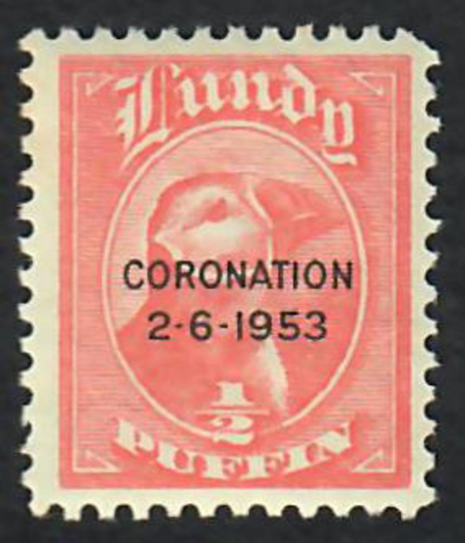LUNDY 1953 Coronation. Set of 7. - 70262 - Mint image 1