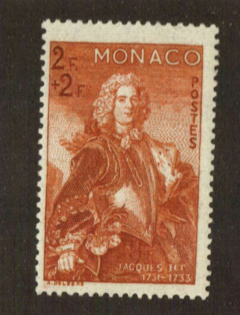 MONACO 1939 National Relief Fund 2fr+2f Brown-Red. - 78924 image 0