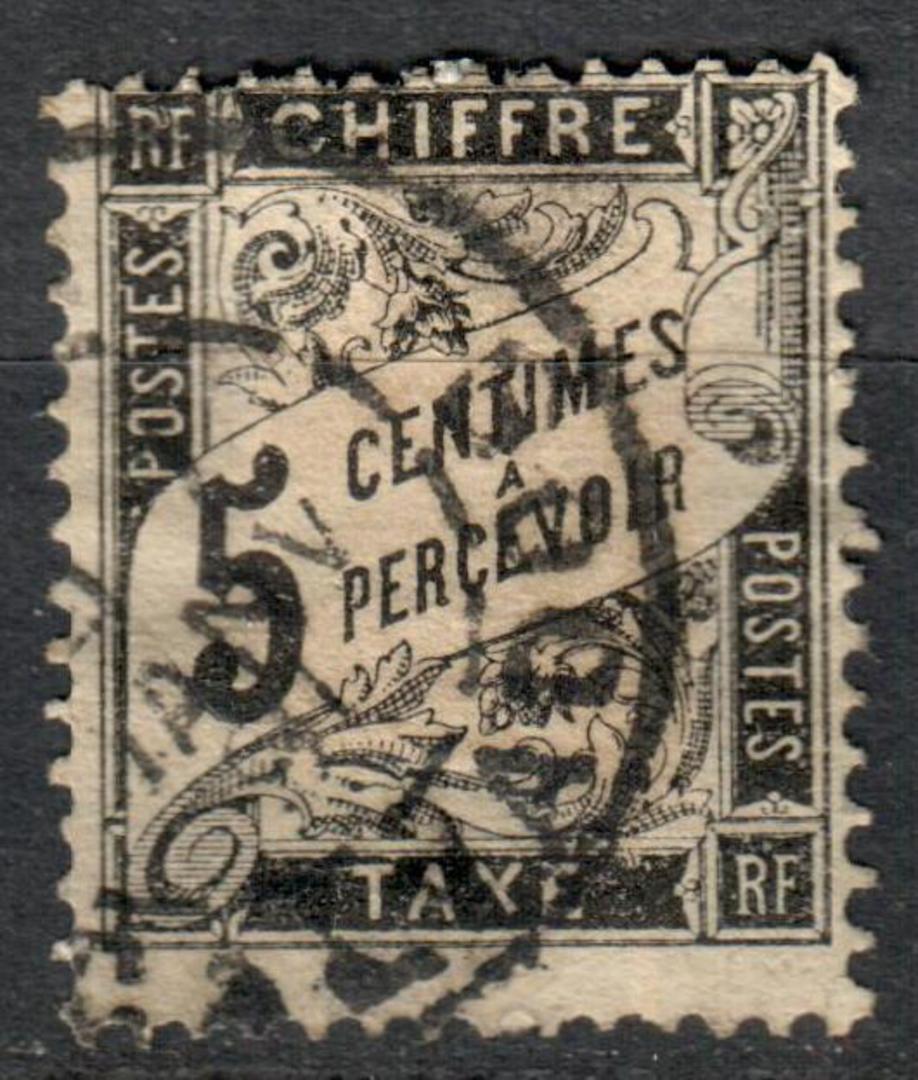 FRANCE 1881 Postage Due 5c Black. - 95959 - FU image 0