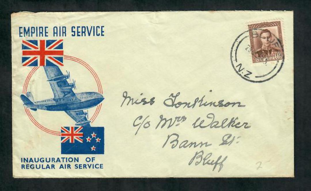 NEW ZEALAND Cover Empire Air Service. - 30797 - PostalHist image 0