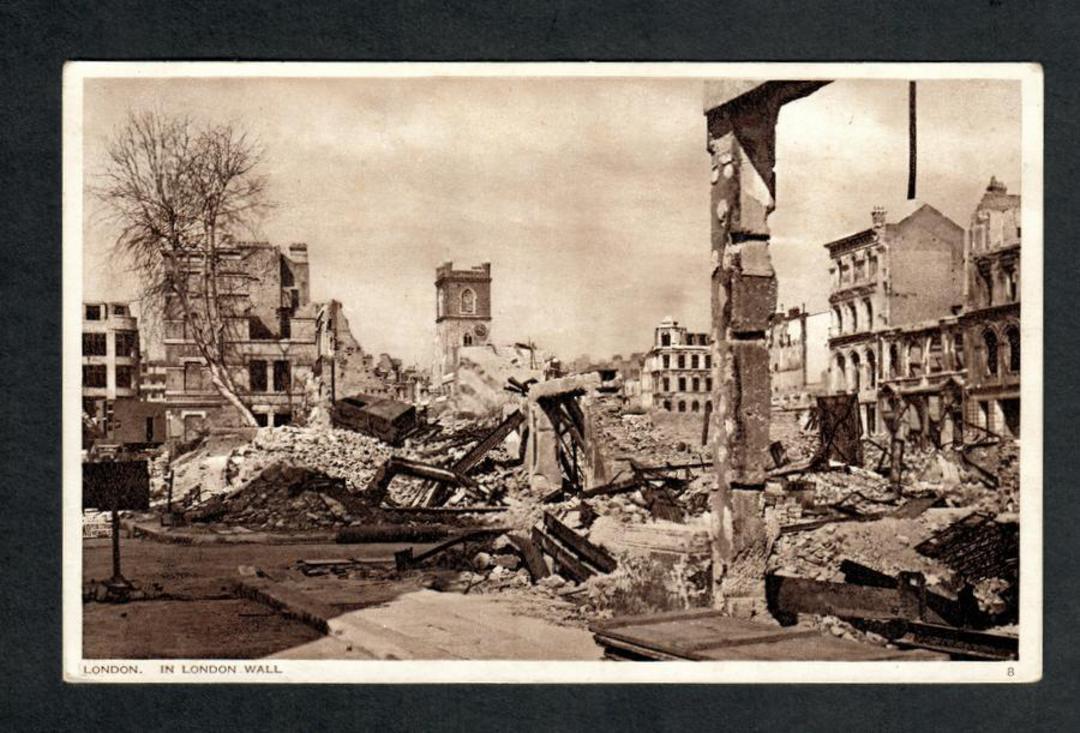 Postcard of Bomb Damage London. - 40173 - Postcard image 0