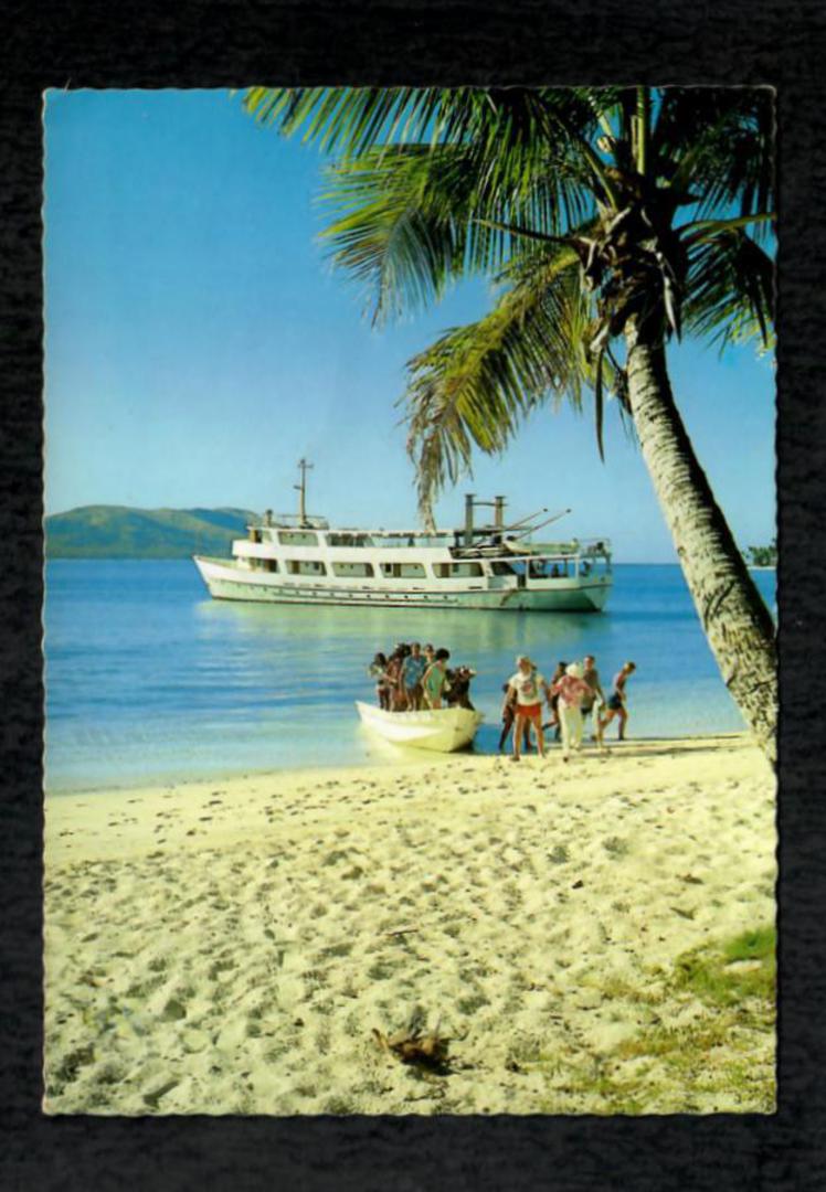 FIJI Modern Coloured Postcard of Blue Lagoon Cruises. - 444952 - Postcard image 0