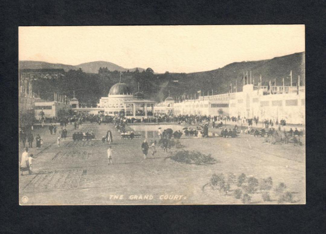 NEW ZEALAND 1925 Postcard by McNeill of The Dunedin Exhibition. The Grand Court. - 69417 - Postcard image 0