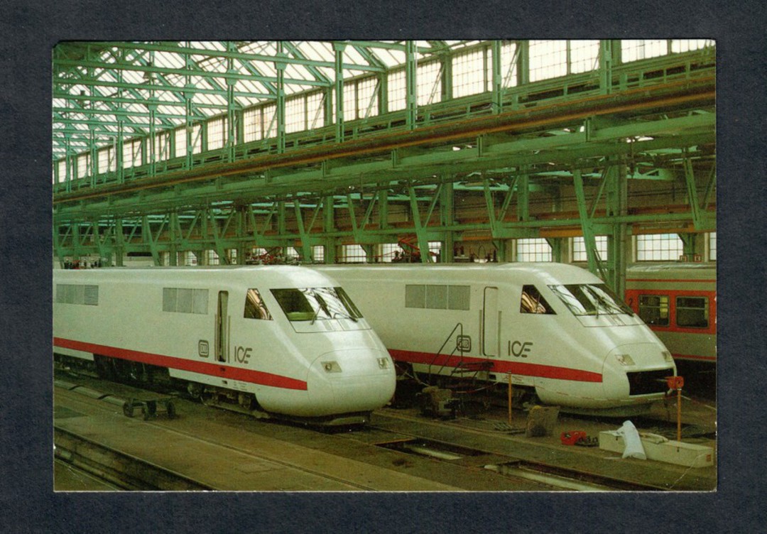 GERMANY Coloured postcard of Intercity Experimental der Deutschen Bundesbahn. - 40541 - Postcard image 0