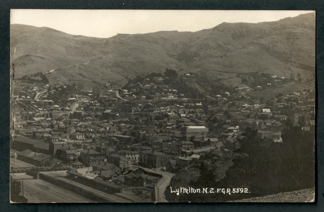 Real Photograph by Radcliffe of Lyttelton. - 48367 - Postcard image 0