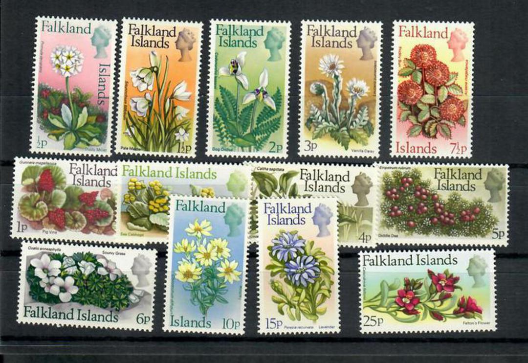 FALKLAND ISLANDS 1972 Definitives. Set of 13. - 21617 - UHM image 0
