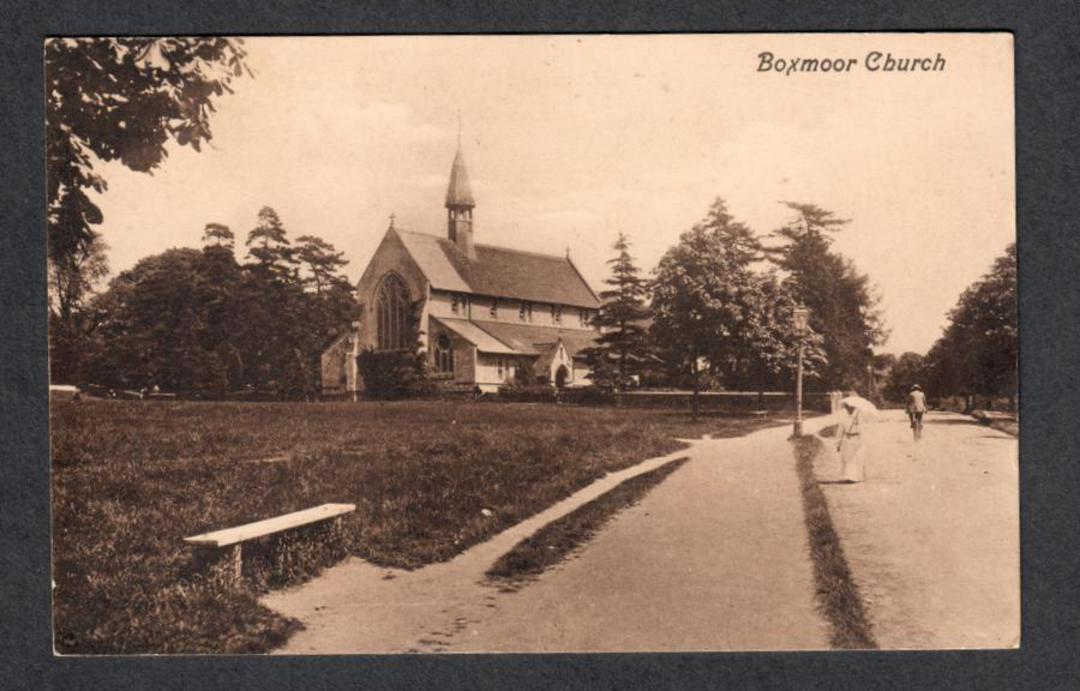 Sepia Postcard of Boxmoor Church. - 42588 - Postcard image 0