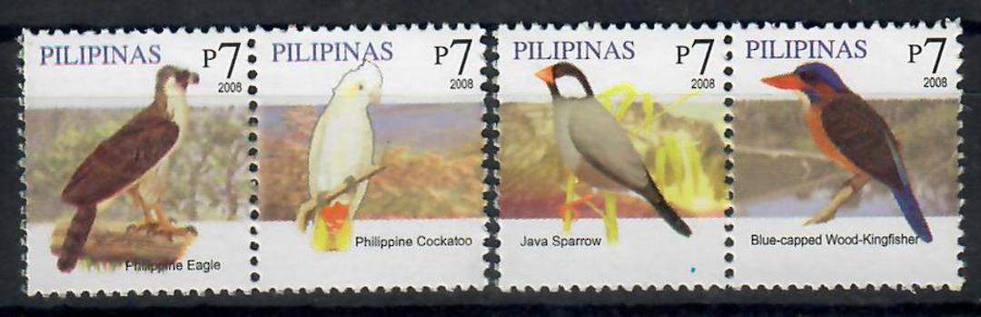 PHILIPPINES 2008 Birds. 14 values. - 23513 - UHM image 1