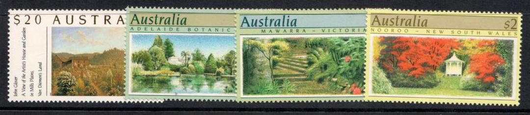 AUSTRALIA 1989 Botannical Gardens High values. Face $A37.00 - 16084 - UHM image 0