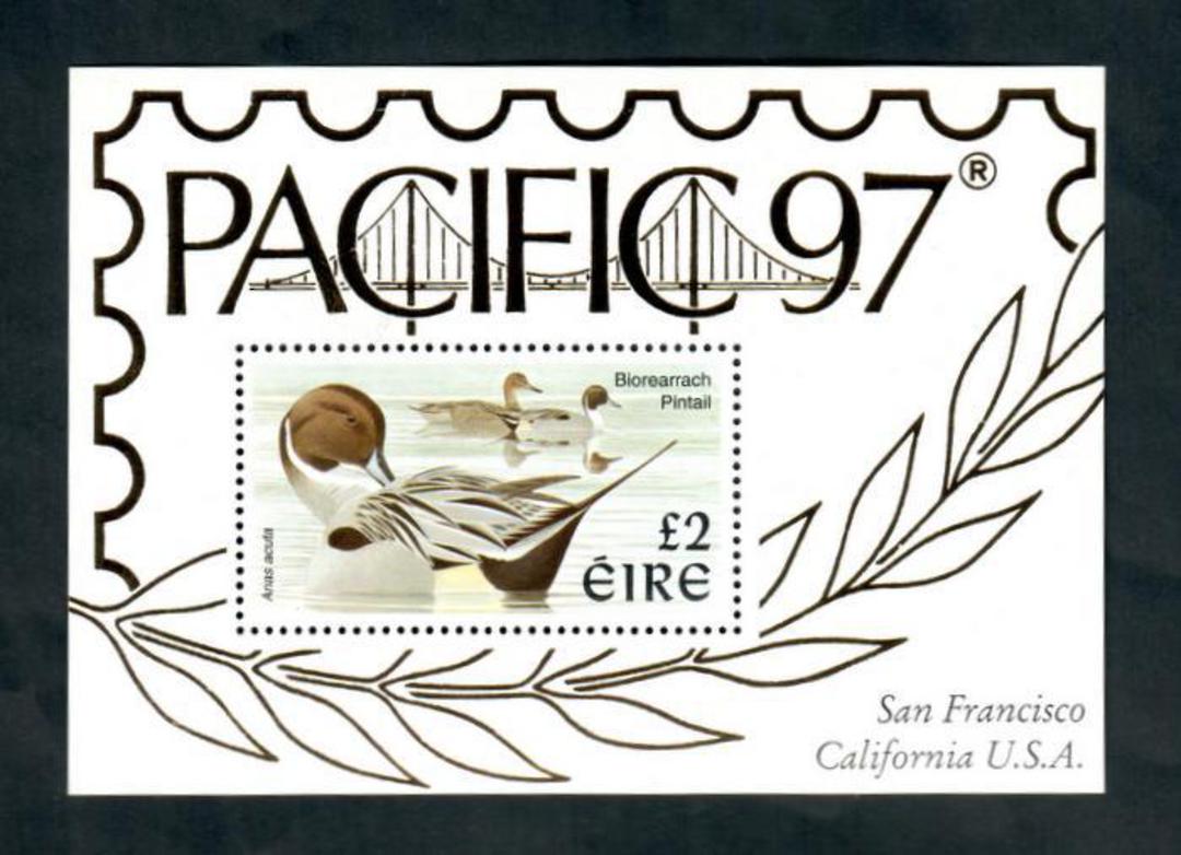IRELAND 1997 Pacific '97 International Stamp Exhibition. Miniature sheet. - 52016 - UHM image 0