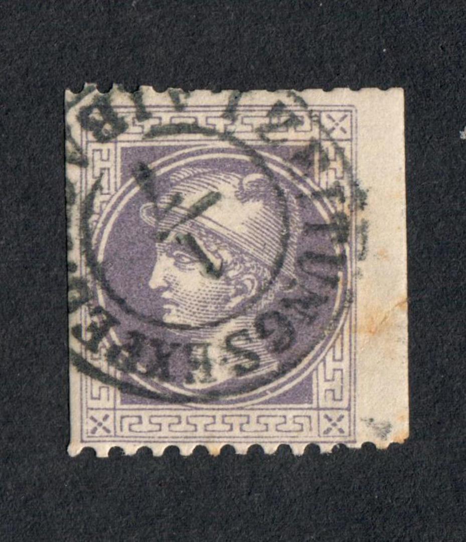 AUSTRIA-HUNGARY 1867 Newspaper stamp with rare unofficial perf. - 75552 - Used image 0