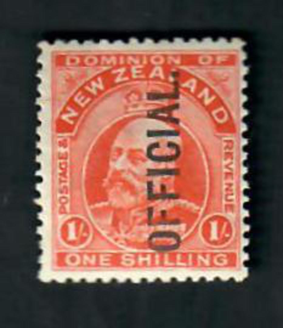 NEW ZEALAND 1882 Long Type 6/- Rose. - 74110 - Mint image 0