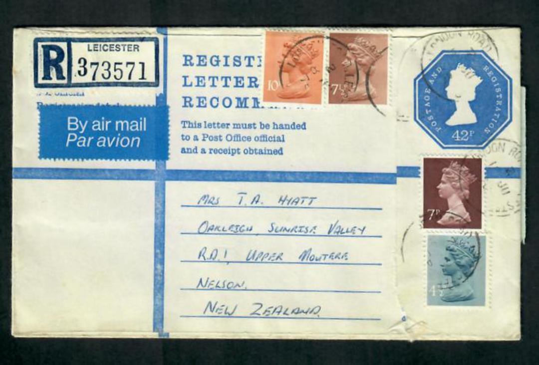 GREAT BRITAIN 1973 Registered Letter. - 31800 - PostalHist image 0