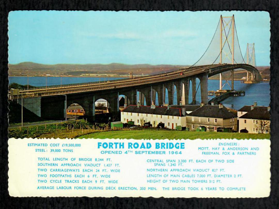 GREAT BRITAIN Modern Coloured Postcard of Forth Road Bridge. - 444986 - Postcard image 0