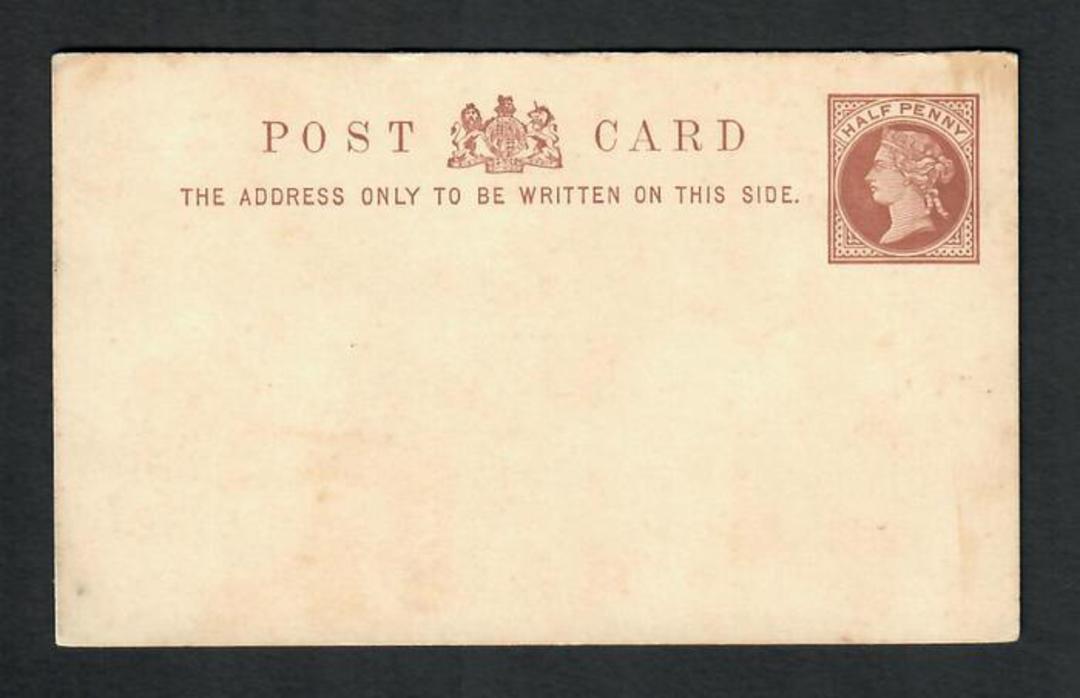 GREAT BRITAIN Victoria 1st Lettercard ½d Brown. Unused. - 31802 - PostalHist image 0