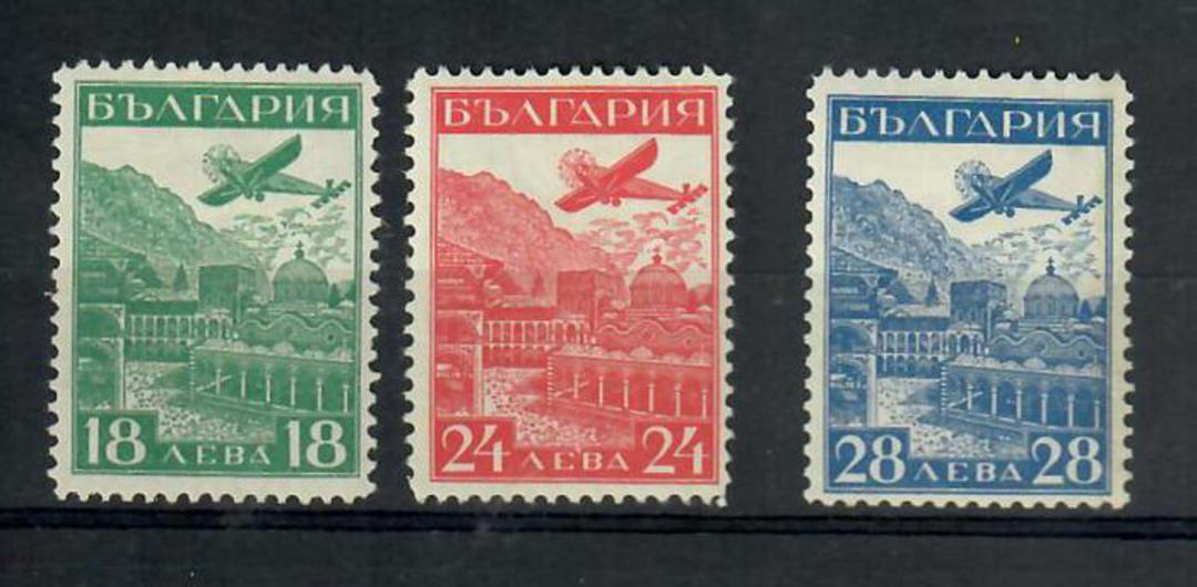 BULGARIA 1932 Air. Set of 3. - 21634 - Mint image 0
