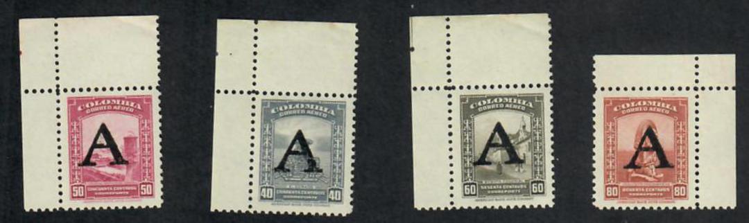 COLOMBIA Private Air Company AVIANCA 1950 Definitives. Set of 13. - 24886 - UHM image 1
