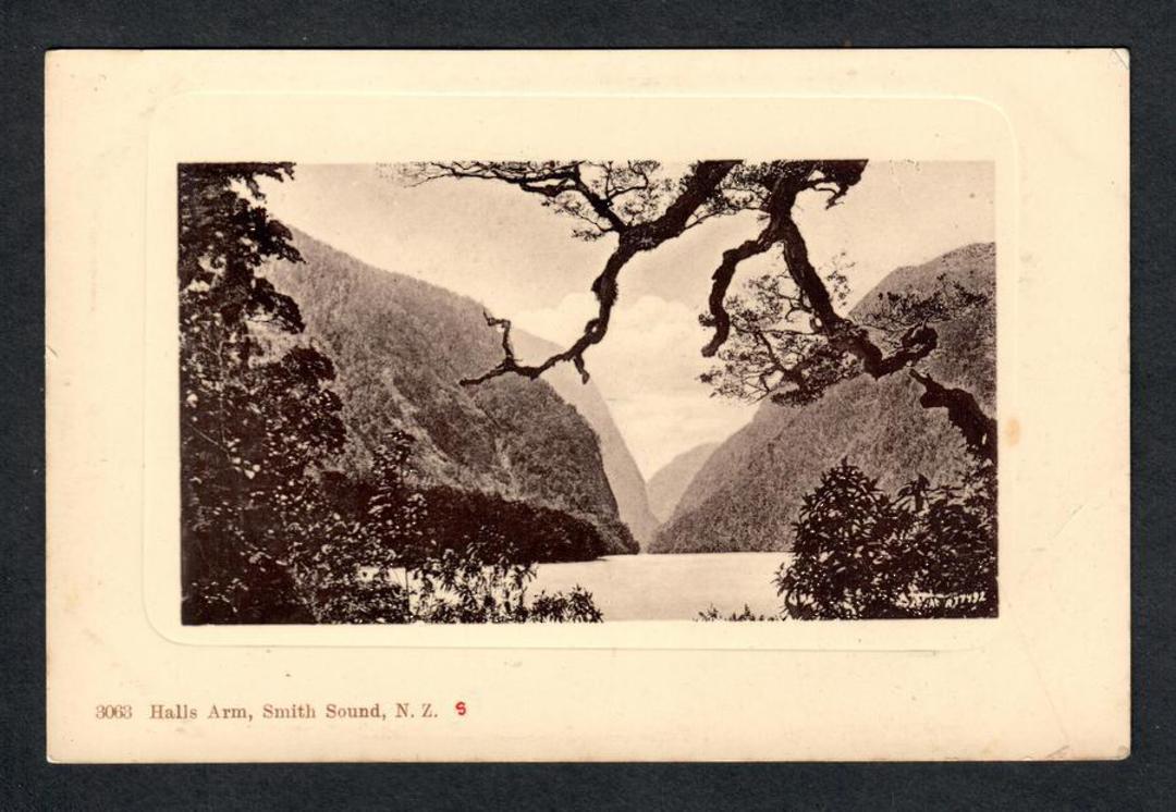 Real Photograph by Muir & Moodie of Halls Arm Smith Sound. - 49834 - Postcard image 0