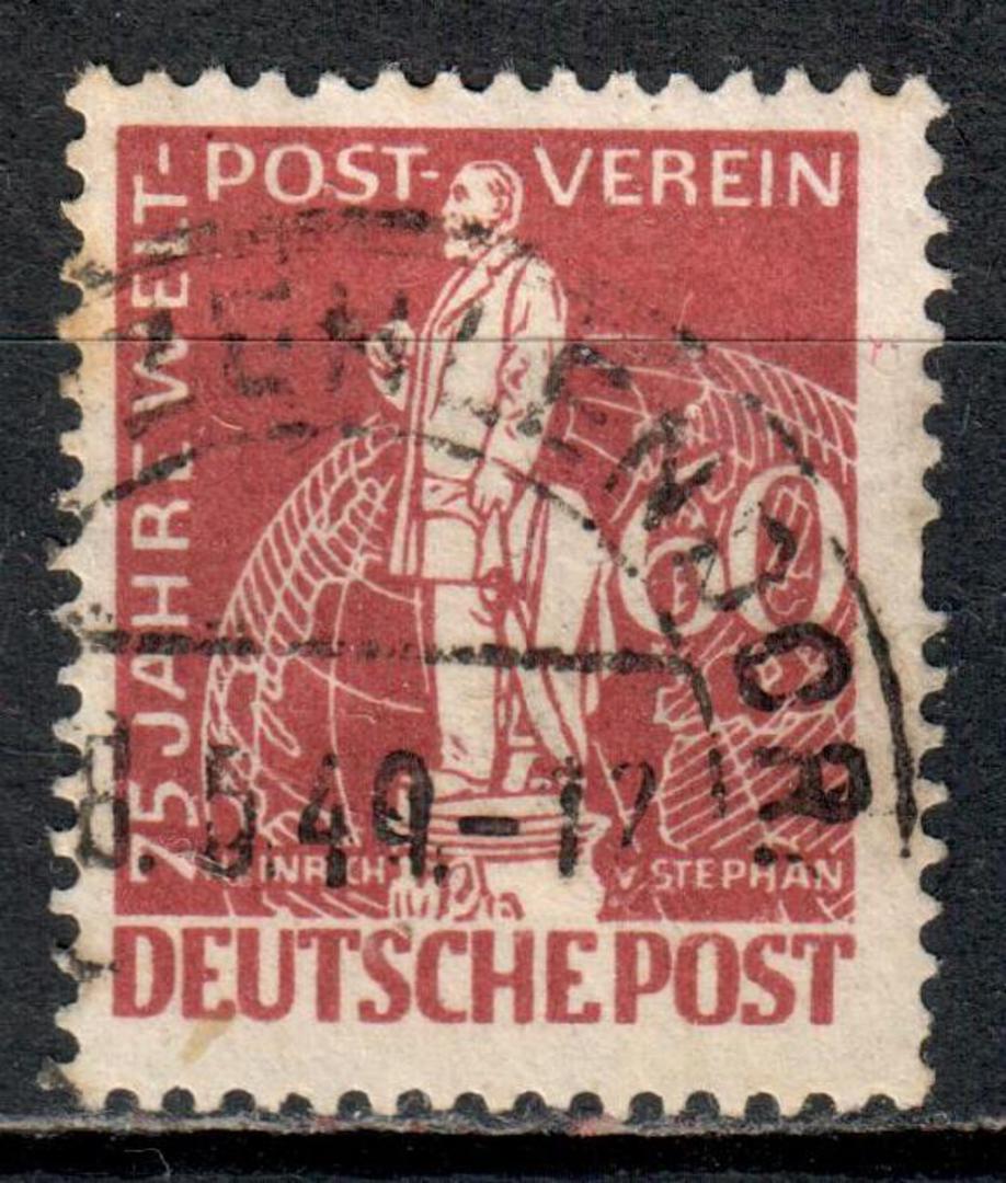 WEST BERLIN 1949 Universal Postal Union 60pf. Centred west. Cds. Clean. Good perfs. - 71362 - Used image 0