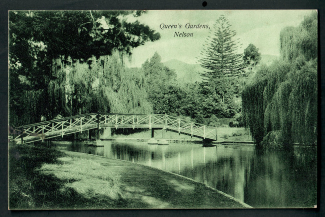 Postcard of Queens Gardens Nelson. - 48641 - Postcard image 0