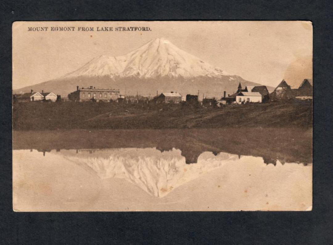 Postcard of Mt Egmont from Stratford. - 47023 - Postcard image 0