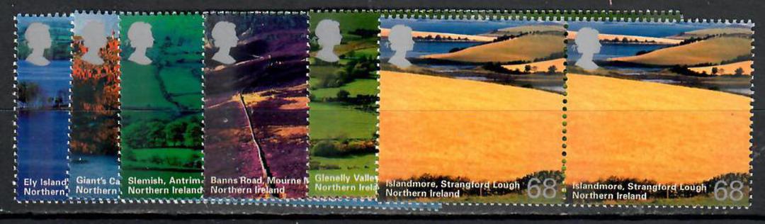 GREAT BRITAIN 2004 Journey through Northern Ireland. Set of 6. - 74500 - UHM image 0