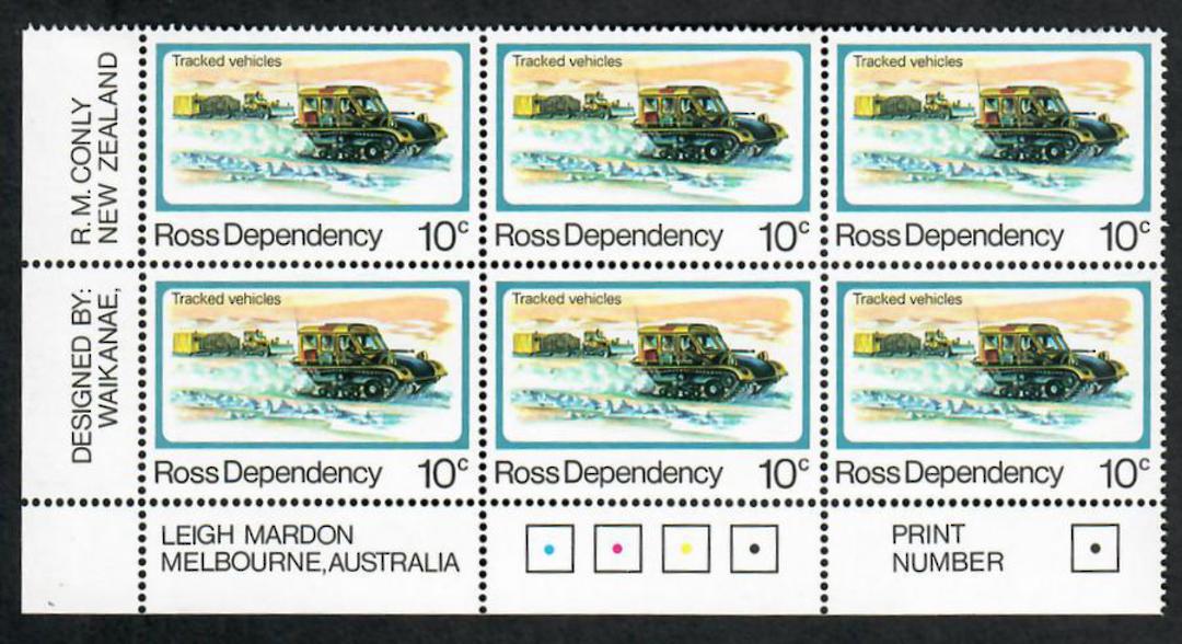 ROSS DEPENDENCY 1982 Definitives. Set of 6 in Plate Blocks. - 21832 - UHM image 4