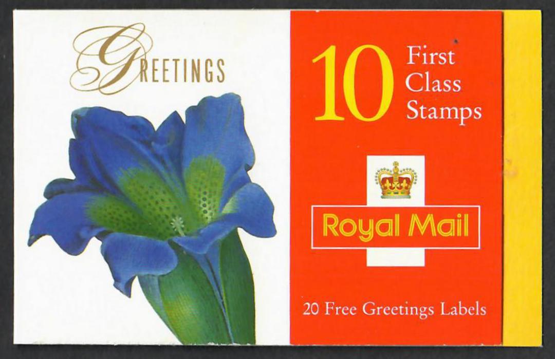 GREAT BRITAIN 1997 Greetings Booklet. Flower Cover. - 389073 - Booklet image 0