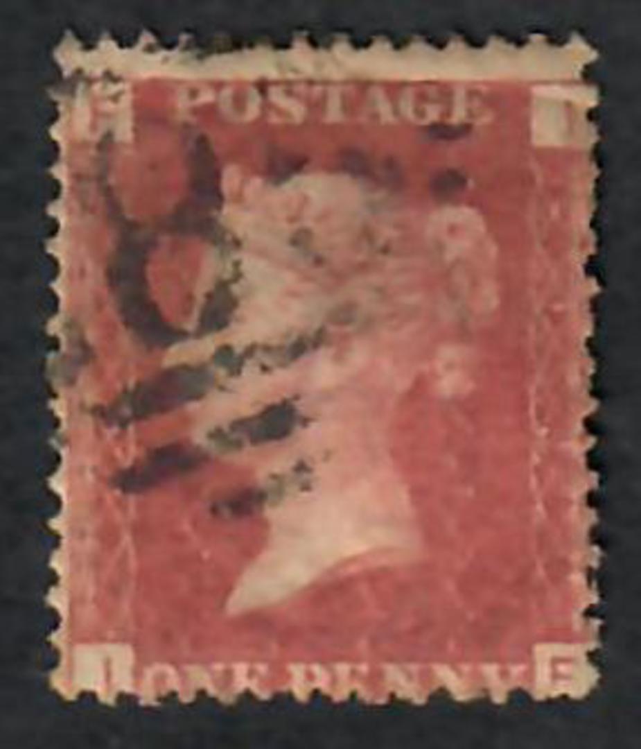 GREAT BRITAIN 1858 1d red Plate 159 Letters FIIF. - 70159 - Used image 0
