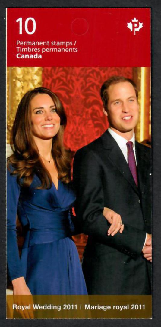 CANADA 2011 Royal Wedding. First series. Booklet.  P ($5.90). - 21920 - UHM image 0