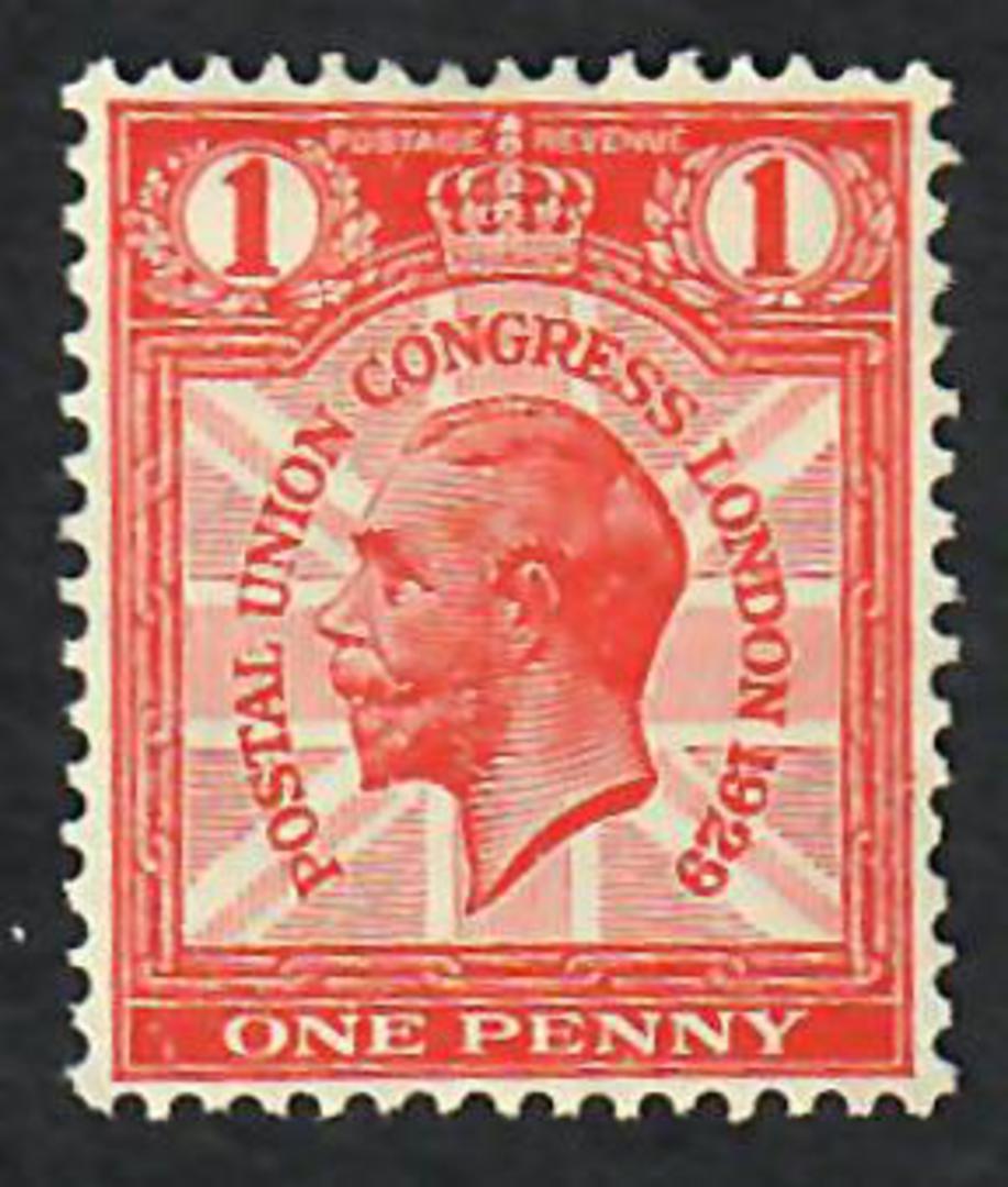 GREAT BRITAIN 1929 Universal Postal Union. Set of 4. - 70330 - LHM image 2
