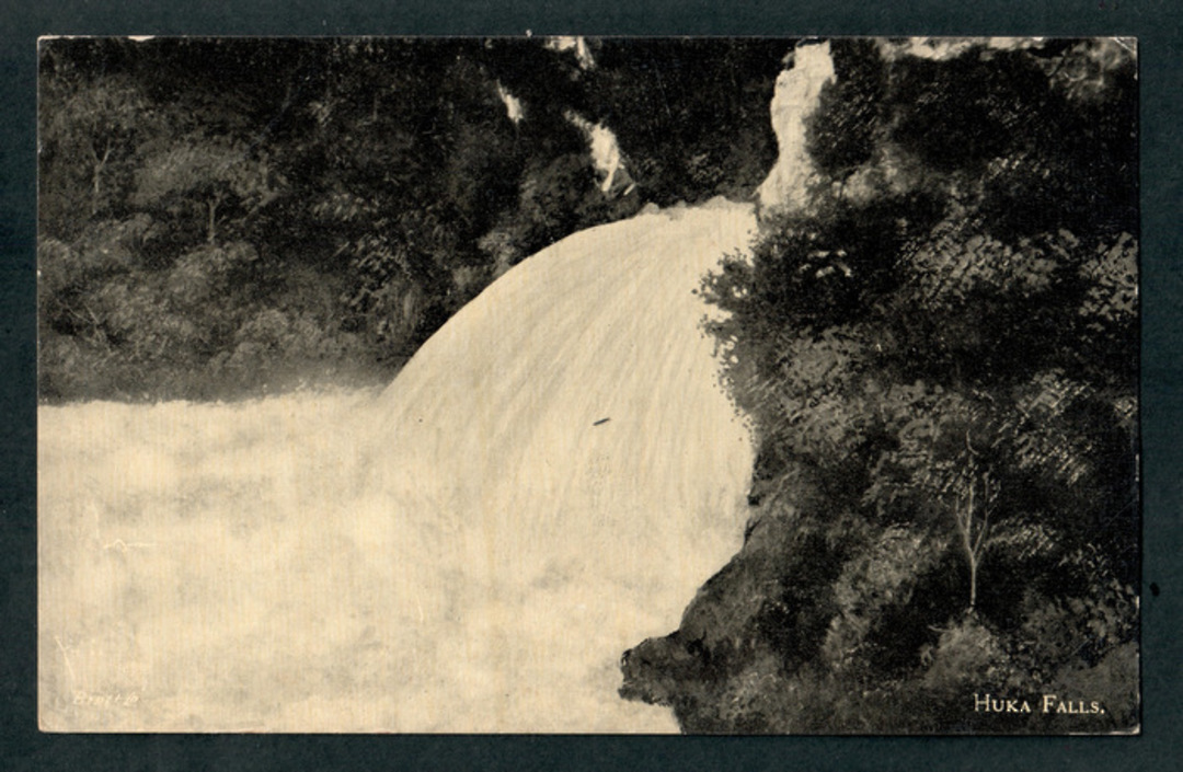 Postcard by Iles of Huka Falls. - 46796 - Postcard image 0