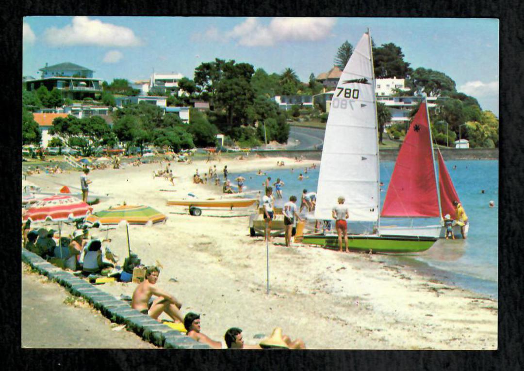 Modern Coloured Postcard by Gladys Goodall of St Heliers Auckland. - 444489 - Postcard image 0