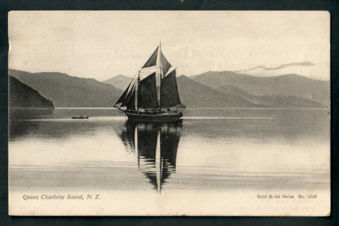 Postcard of Queen Charlotte Sound. - 48719 - Postcard image 0