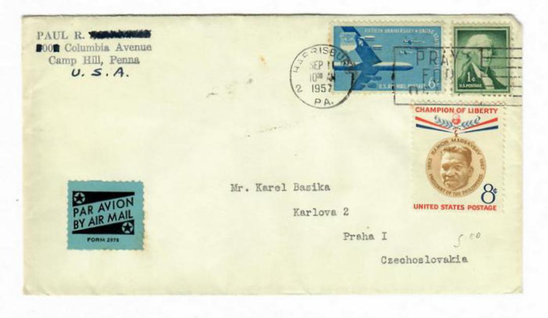 USA 1947 Cover with Cinderella on the reverse. - 31076 - Cinderellas image 0