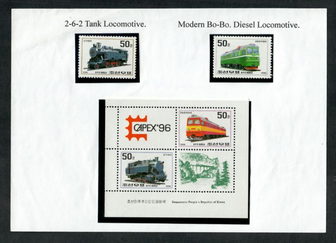 NORTH KOREA 1996 Capex '87 International Stamp Exhibition, Toronto. International Stamp Exhibition. Sheetlet. - 19803 - UHM image 0
