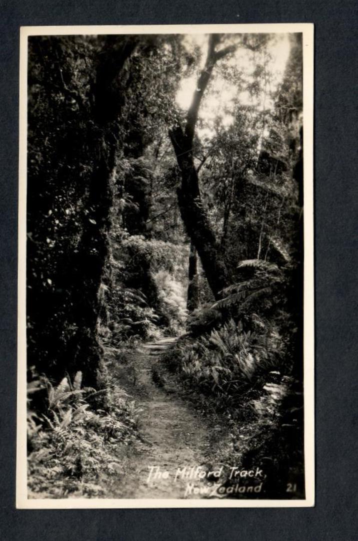 Real Photograph of The Milford Track. - 49857 - Postcard image 0