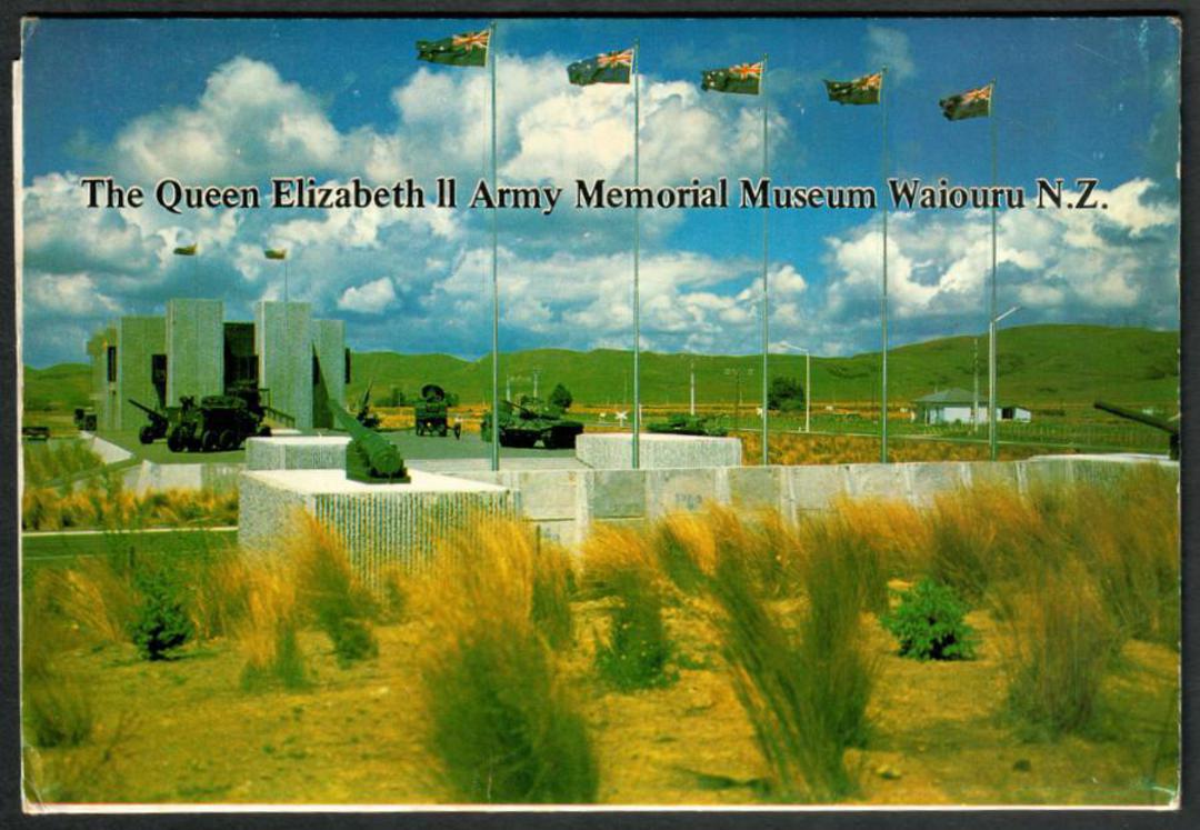 WAIOURU Army Memorial Museum. Lettercard. - 446803 - Postcard image 0